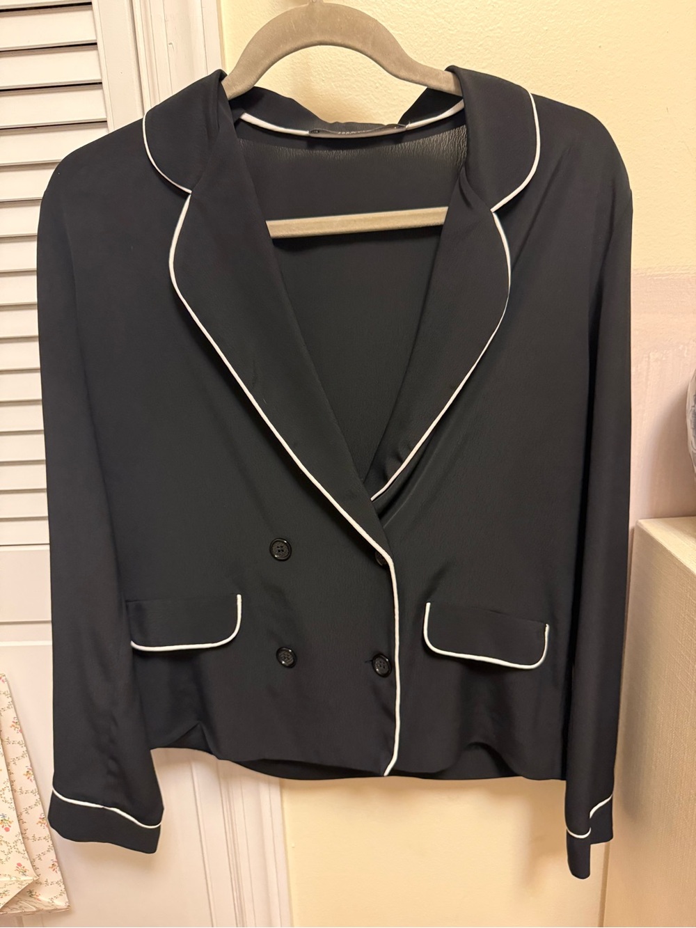 Zara chiffon top